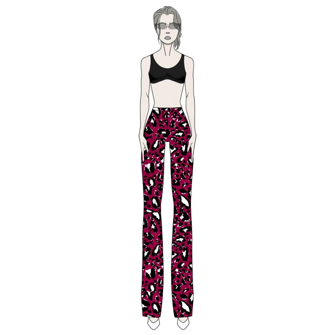 TOP 4-1 LEOPARDO / NEGRO
